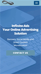 Mobile Screenshot of infinite-ads.com